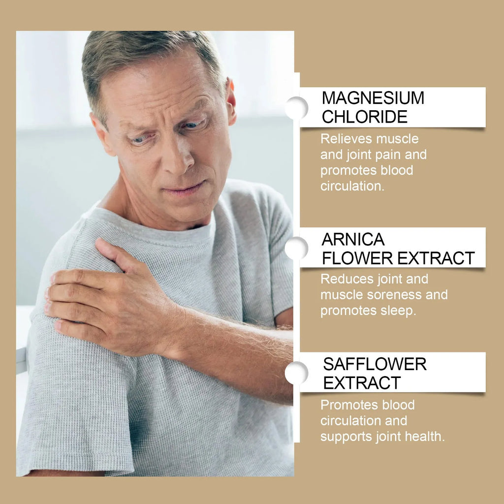 114g tube of magnesium cream for post-exercise body care