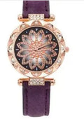 Women's waterproof watch with diamond accents on 32mm round dial in multiple colour options