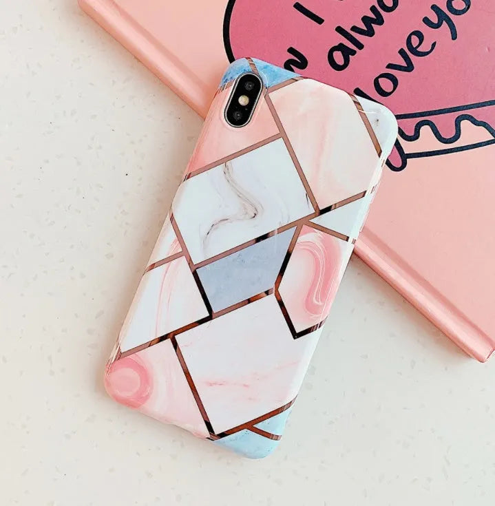 Silicone gel mobile phone case for Apple iPhone in Style C design.