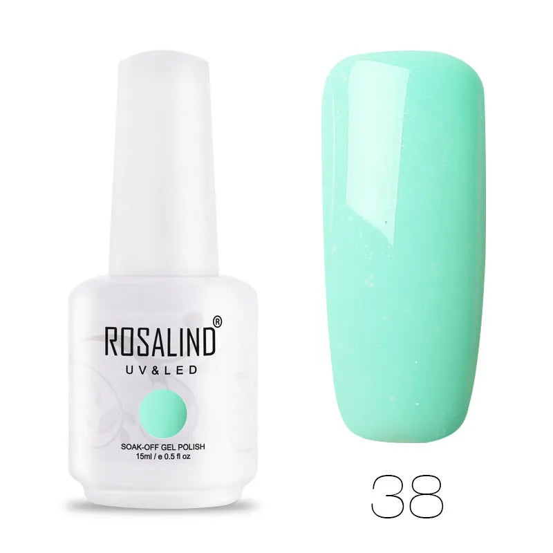 ROSALIND 15ml gel colour phototherapy glue bottle in selected hotting colour shade