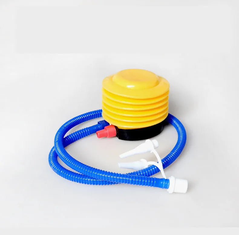Inflatable 2 in 1 floating pool basketball hoop and ring toss game set for kids and adults, made from PVC