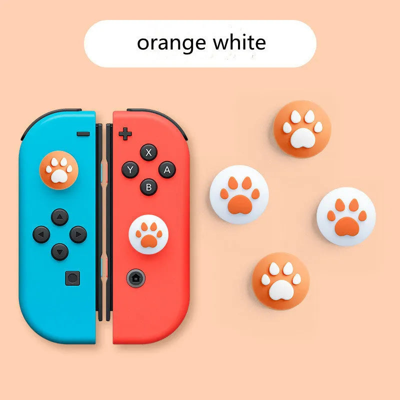 Nintendo Lite silicone joycon sleeve with cat claw textured rocker caps in assorted colours