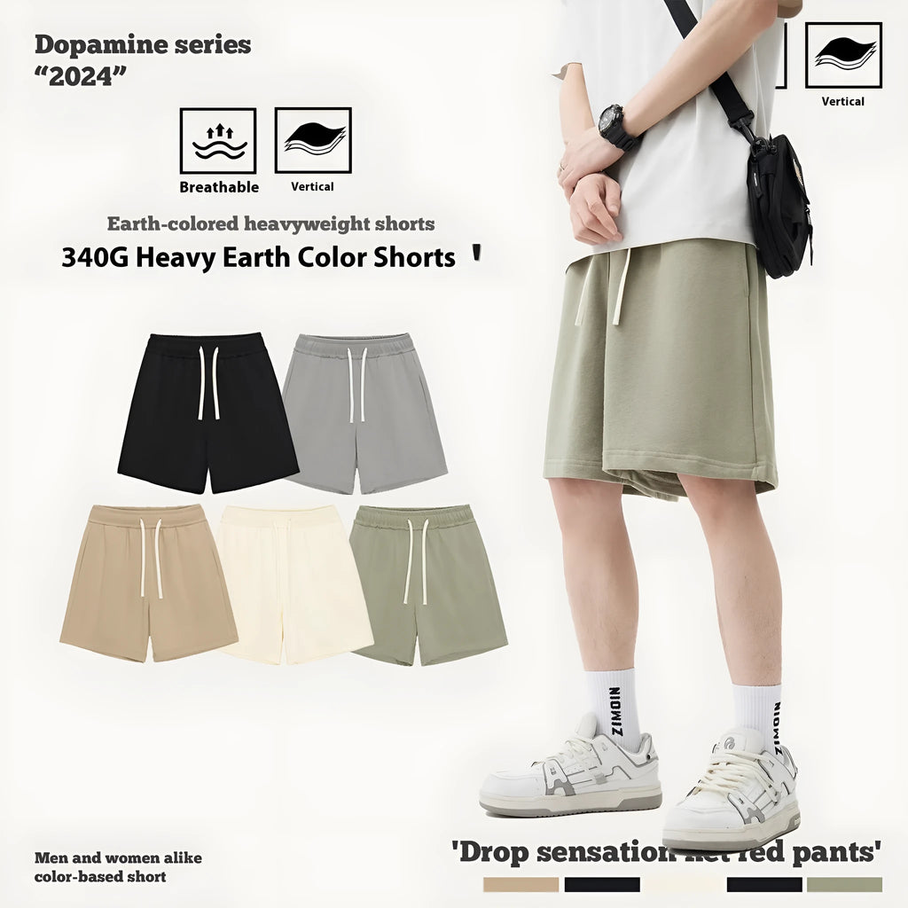 Casual loose-fit cotton denim shorts for children in summer, shown in charcoal grey colour
