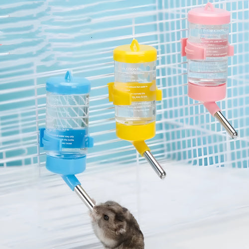 Ball kettle pet water feeder in selected colour with leak-proof design for cage or home use