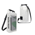 PVC waterproof crossbody phone bag with adjustable strap in multiple colour options