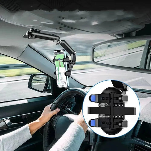 Car mount sun visor with buckle installation for rear seat passengers in black or green colour