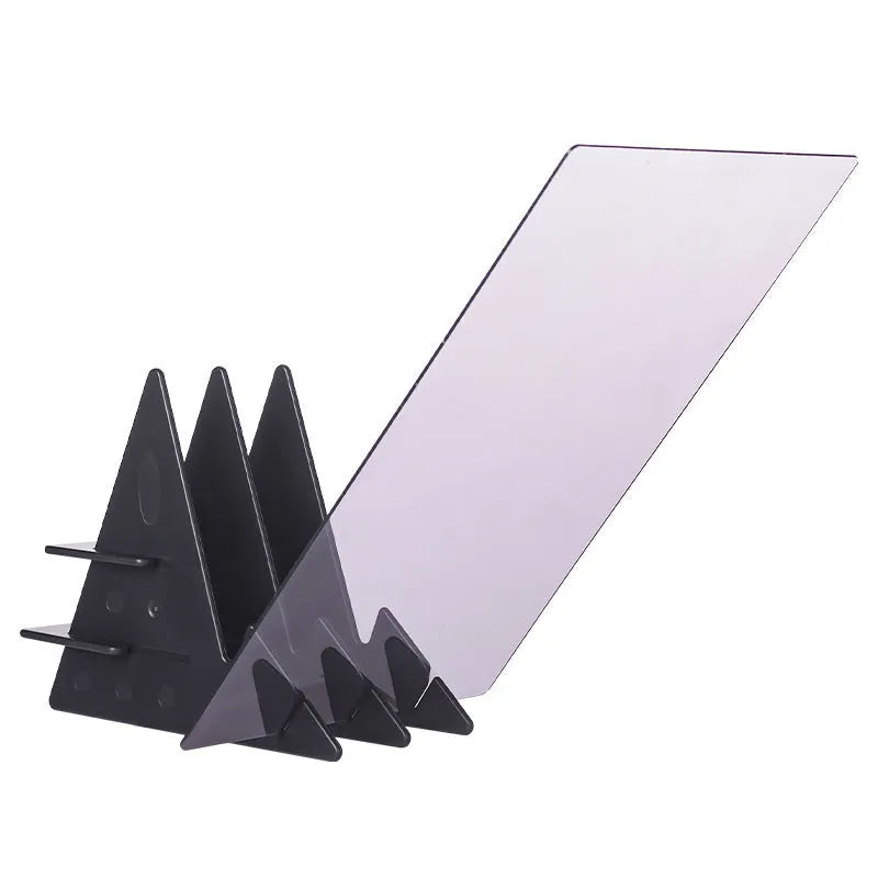 Universal drawing optical copy tool with plastic bracket and transparent board in three sizes for tracing and sketching