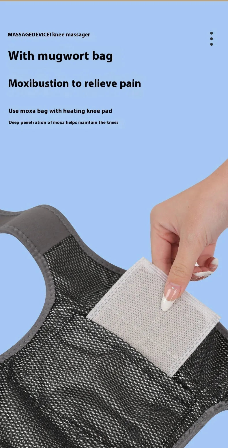 Rechargeable hand massager with timing function and Type-C charging in grey cloth material