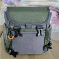 Outdoor hunting telescope bag adjustable binoculars chest pack camouflage with stitching details