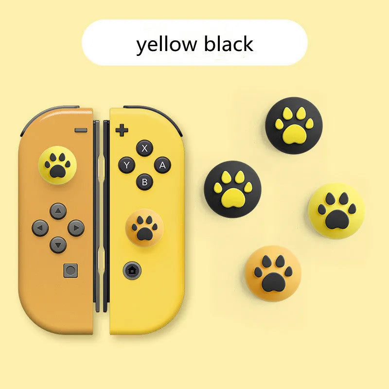 Nintendo Lite silicone joycon sleeve with cat claw textured rocker caps in assorted colours