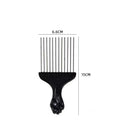 Male creative portable household steel needle comb plastic body over 20cm length
