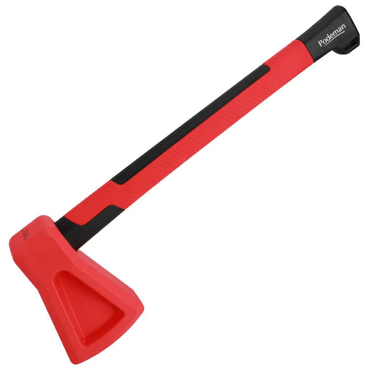Red plastic axe muscle trainer fitness equipment for home workouts
