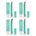 Glow Soft Lipstick Pen 3g in rose pink, light pink, brown red, and orange red shades