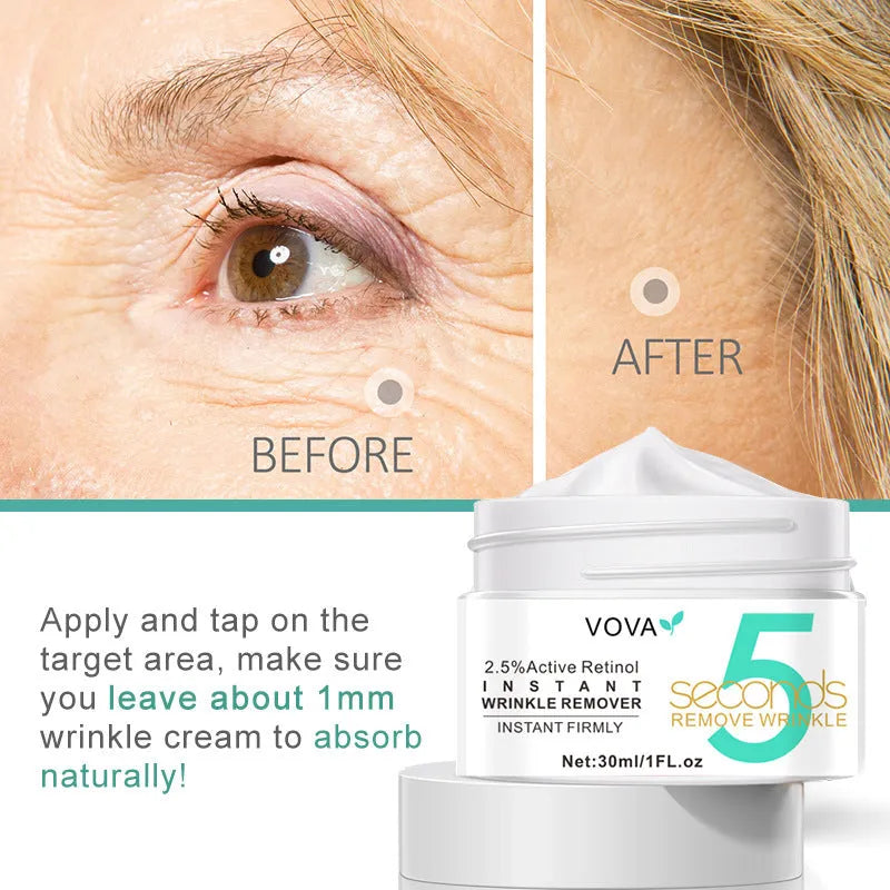 VOVA Active Retinol Face Cream 30ml moisturising lotion cream with witch hazel in Photo Color tube
