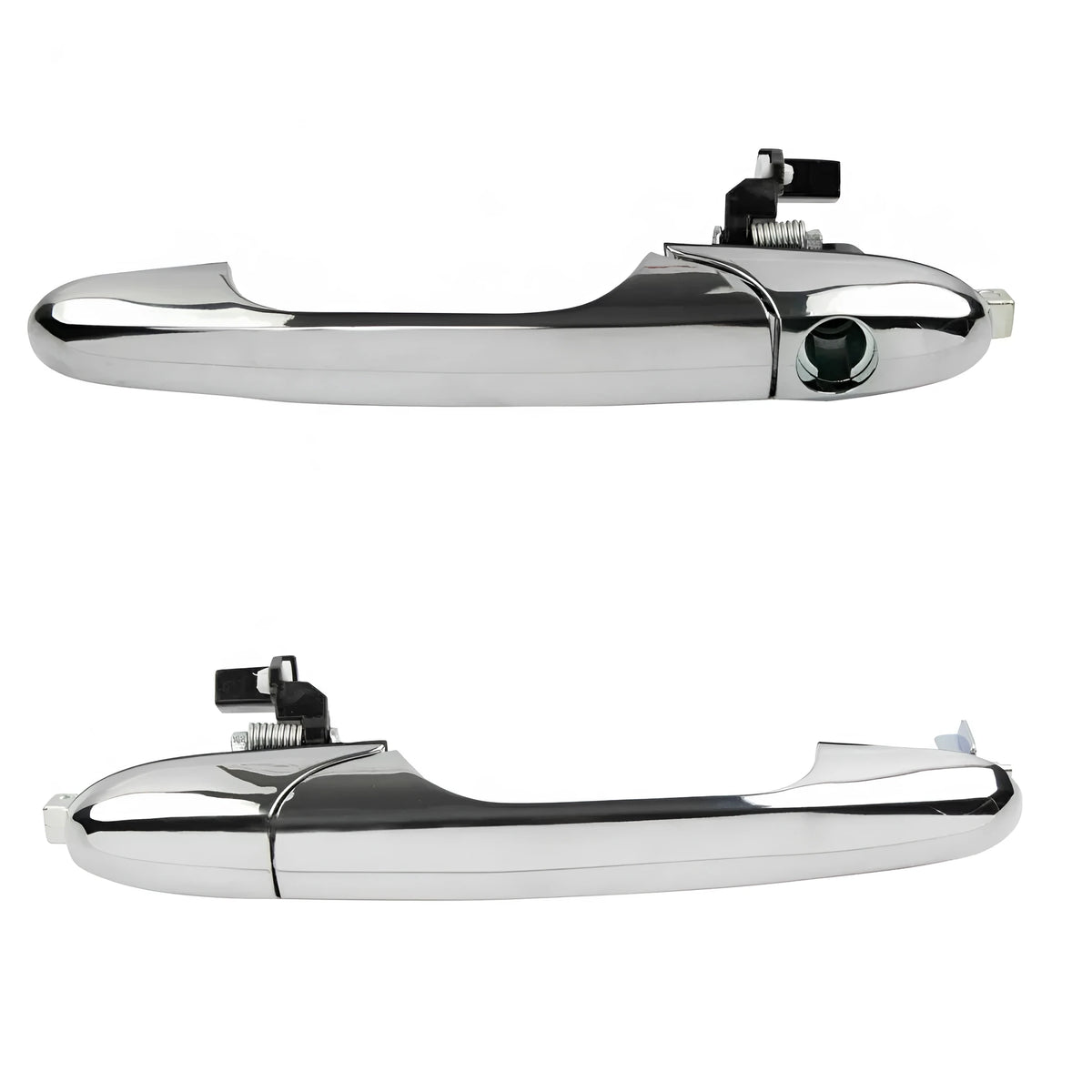Fiat 500 car door handle replacement measuring 16.2cm long for exterior door installation