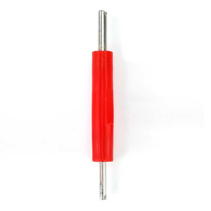 Aluminium alloy single-head tool twist valve wrench shown in one of three available colour styles.