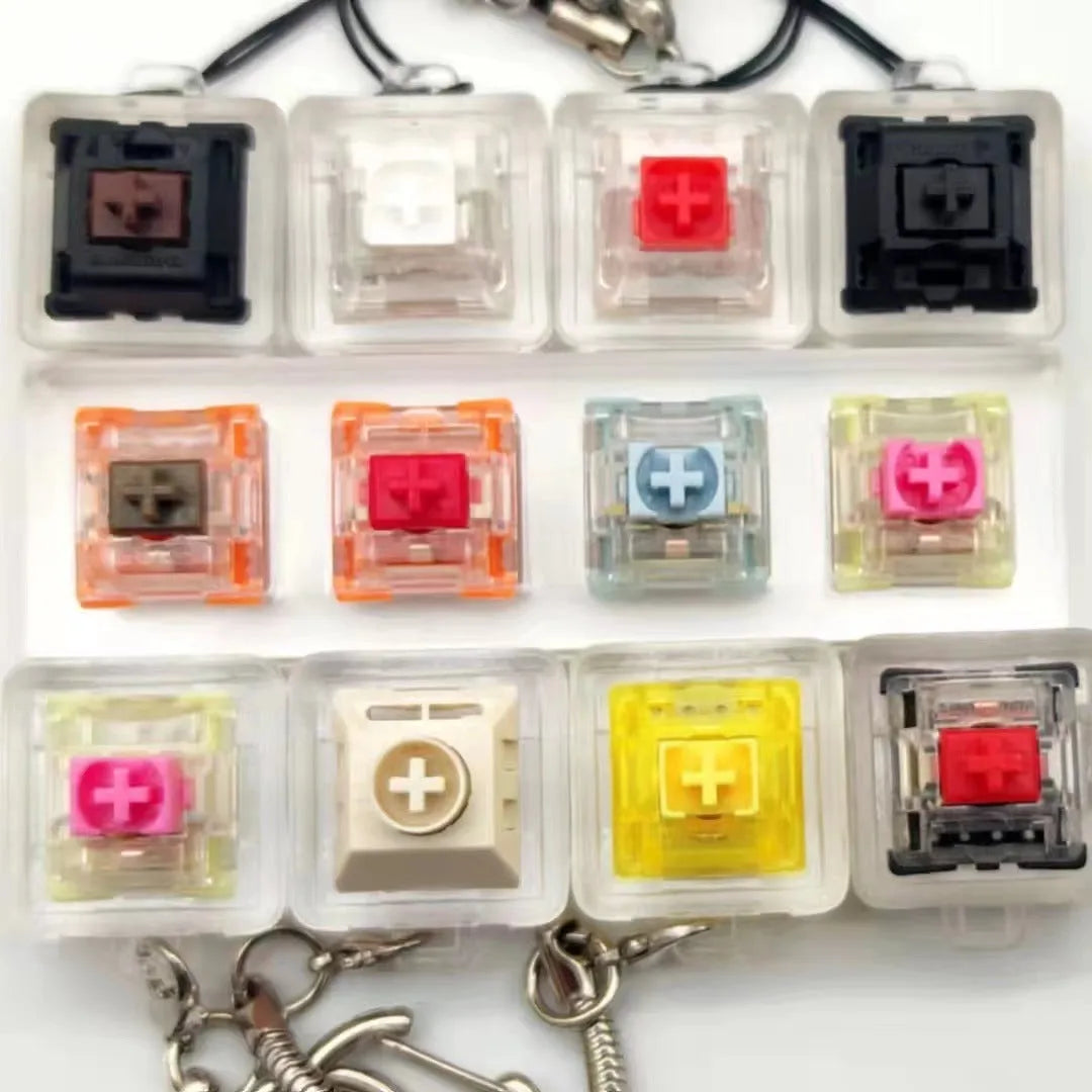Yellow resin cheese keycap for mechanical keyboards with 3D design detail