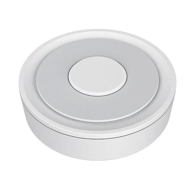 White square ZigBee smart home gateway hub with dimensions 78mm x 78mm