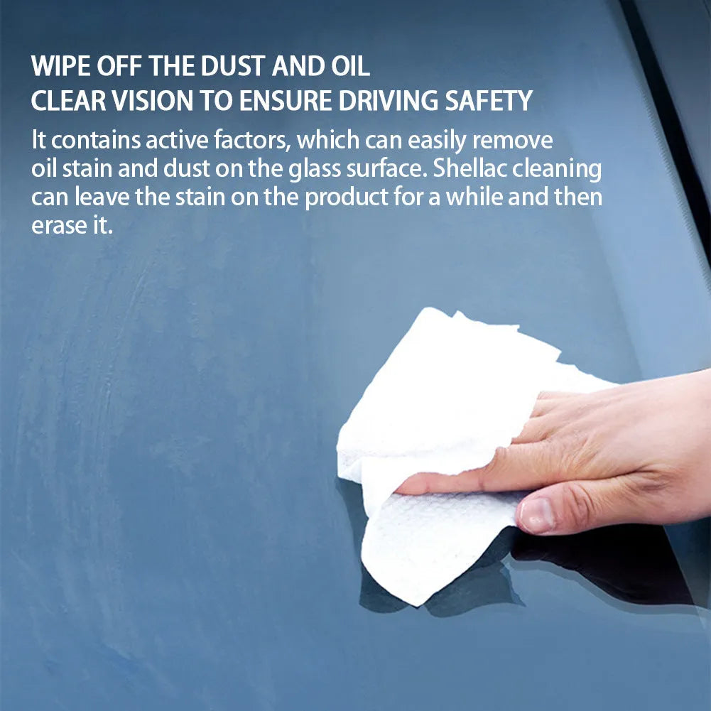 Glass oil film remover cleaning cream tube for car windscreen decontamination