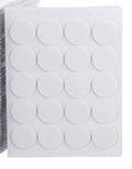 Round candle wick sticker foam pads in 15mm and 20mm dot diameters for soy wax candle making