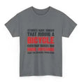 Women's grey cotton short sleeve t-shirt with printing pattern showing front view