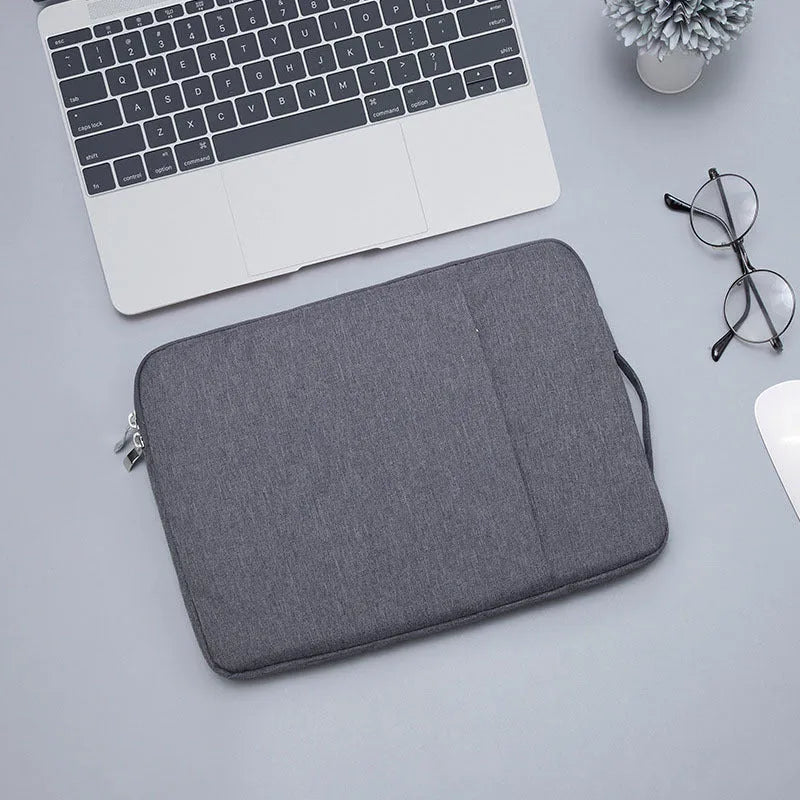 Oxford cloth laptop storage bag with zipper closure, available in multiple sizes and colours