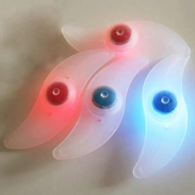 Bicycle spoke light in silica gel, 125 x 38 x 10mm, with three modes and CR032 battery included