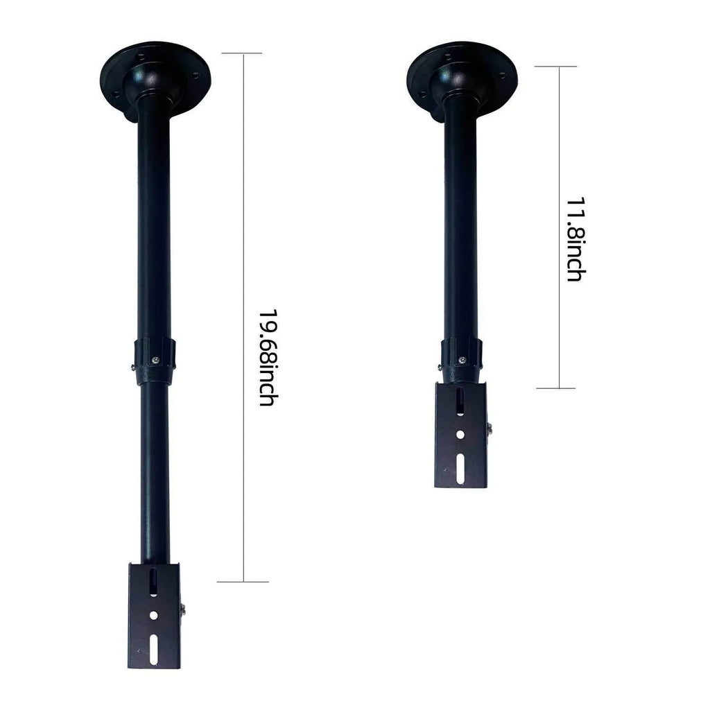 Black metal desktop hanger for holographic 3D projection fan advertising player bracket