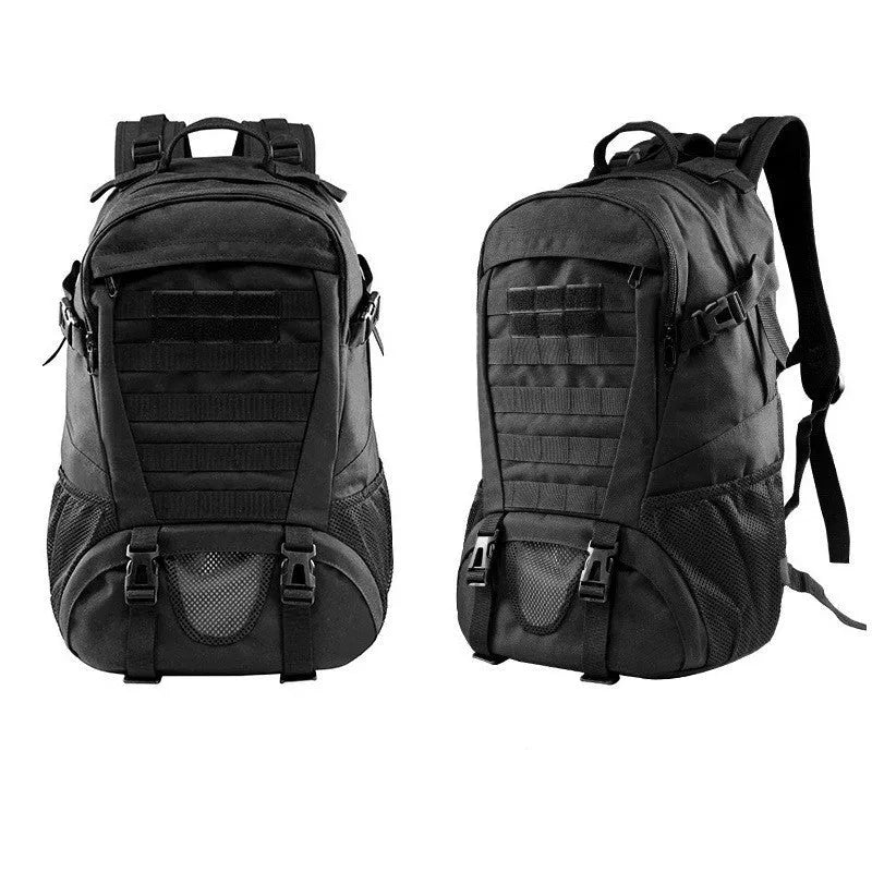 Oxford cloth mountaineering backpack with air pillow belt in camouflage colour