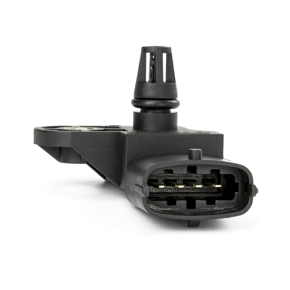 Black intake manifold pressure sensor model 0281002576 RSC845 for automotive engine