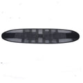 Black breathable sports waist support belt with an internal steel plate for lumbar protection during fitness activities.