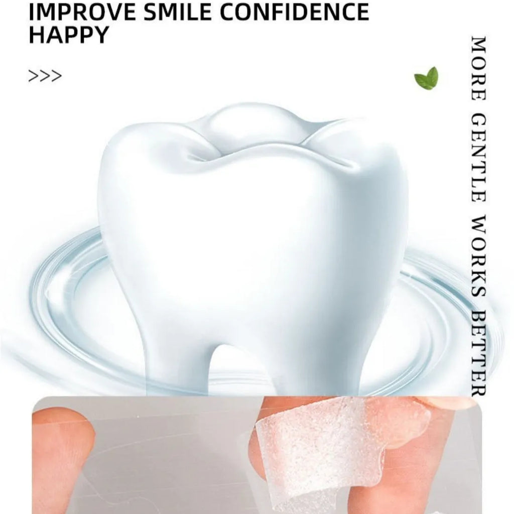 Simple Home portable teeth whitestrips pack with 44 stickers in 22 pairs for home whitening
