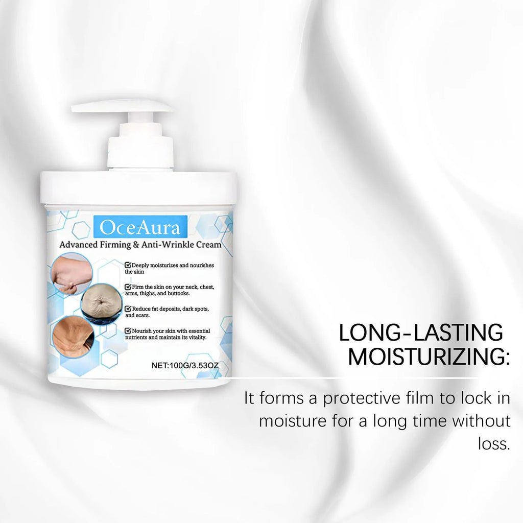 White tub of gentle moisturizing body cream 100g with hyaluronic acid and niacinamide