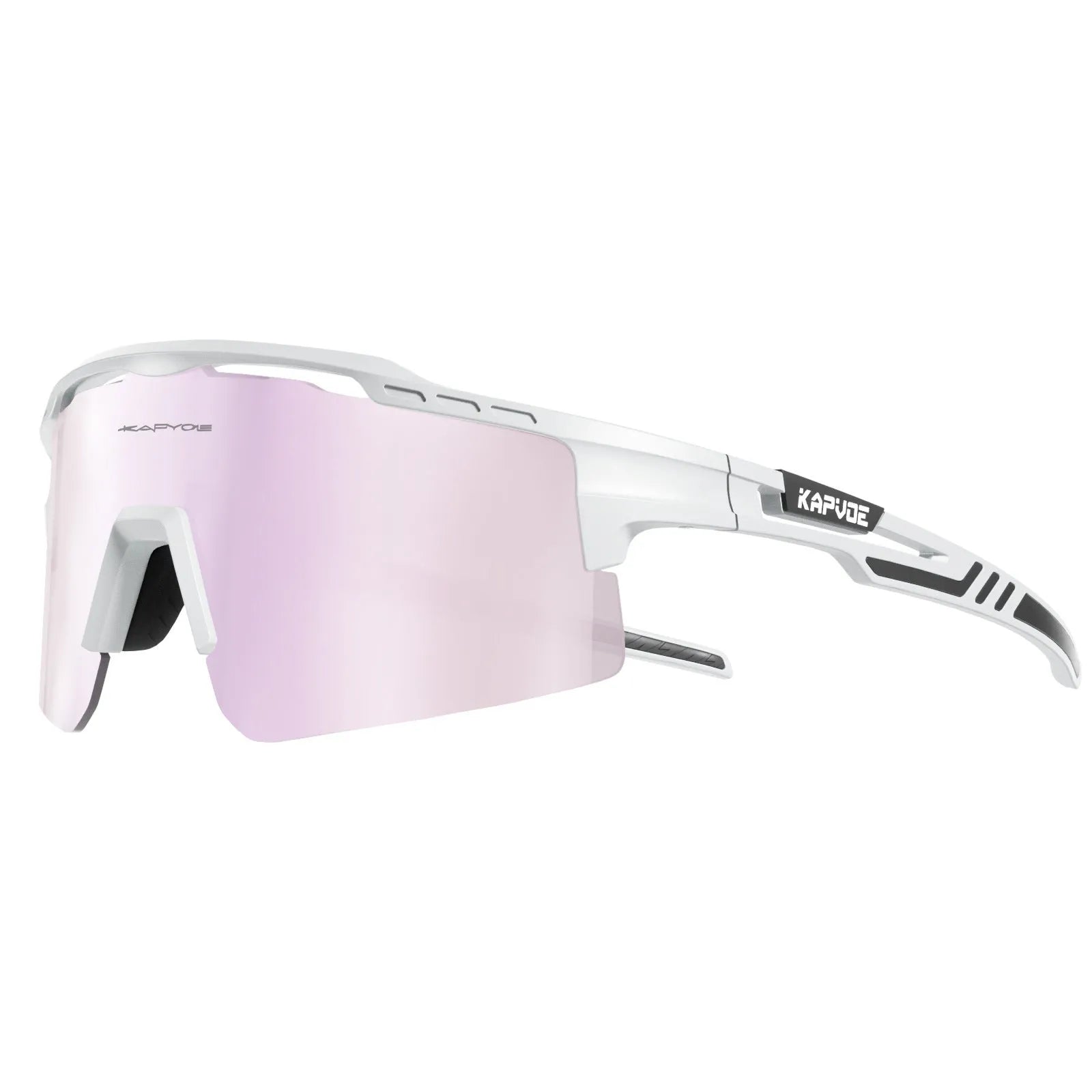 Polarized HD bicycle glasses with TR90 frame and full rim design in colourful lens set