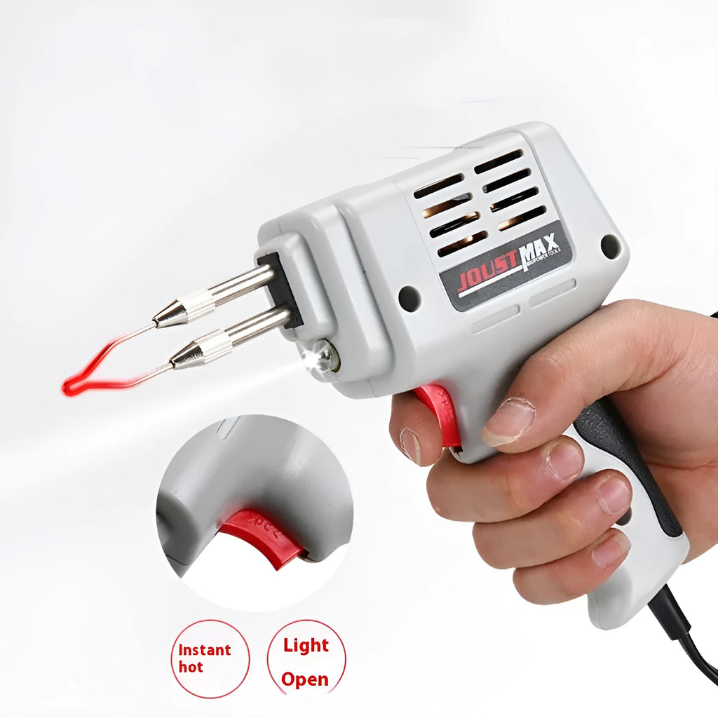 100W high power soldering gun with internal thermal iron head stored in toolbox set