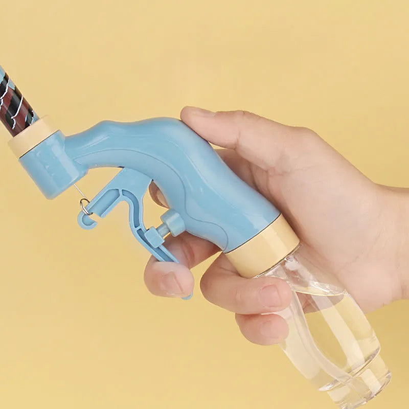 50cm long-necked dinosaur water gun in soft foam for kids, available in six colour styles
