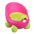 Dandan cartoon-style baby training toilet stool in light blue colour with removable seat.