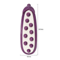 Green and purple simulation dog chew toys for large dogs and teething puppies