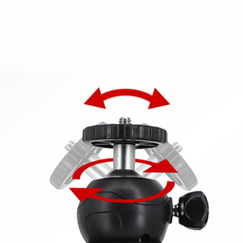 Octopod tripod mobile phone holder compatible with Apple iPhone 1.2kg capacity ball head