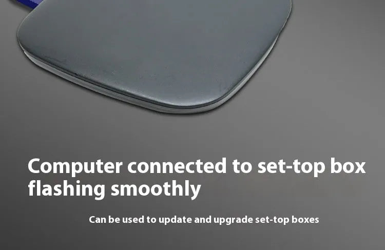 USB 3.0 male-to-male data cable for external hard drives, showing nickel-plated connectors.