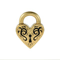 Women's stainless steel heart-shaped earrings with electroplated gold or steel colour finish