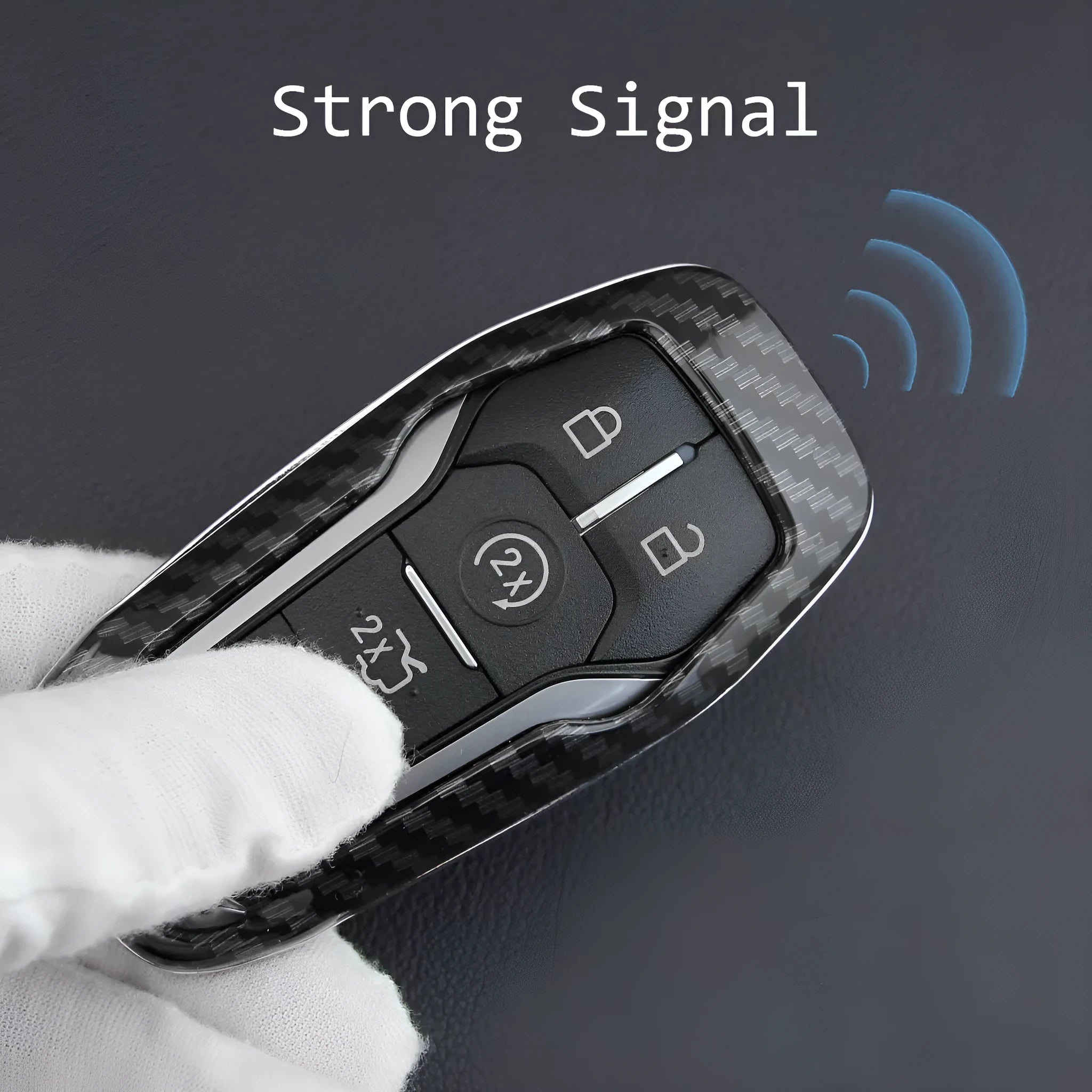 Plastic protective shell for a car key remote, shown in single shell and buckle design options.