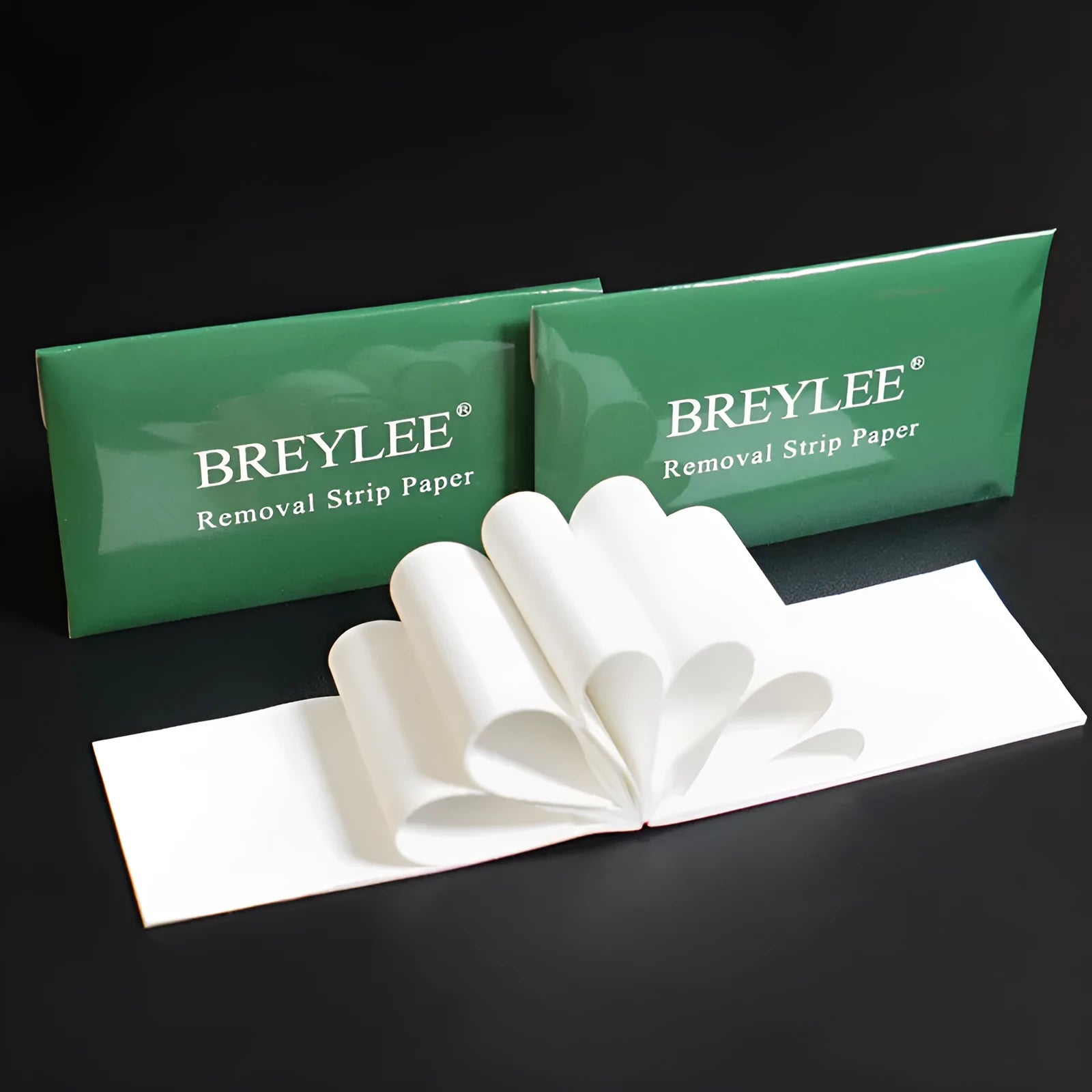 BREYLEE nasal mask paper 100pcs 7.8 x 12.5cm disposable liner sheets for face masks