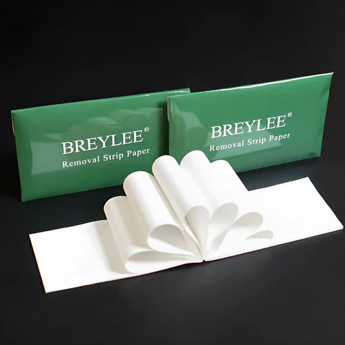 BREYLEE nasal mask paper 100pcs 7.8 x 12.5cm disposable liner sheets for face masks