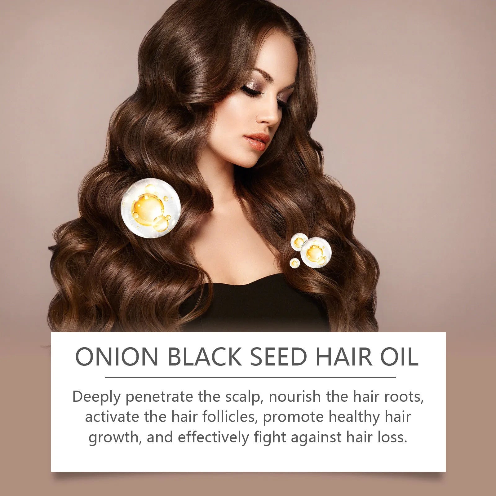 100ml hair care essential oil bottle with accessories for hair moisture and softness maintenance