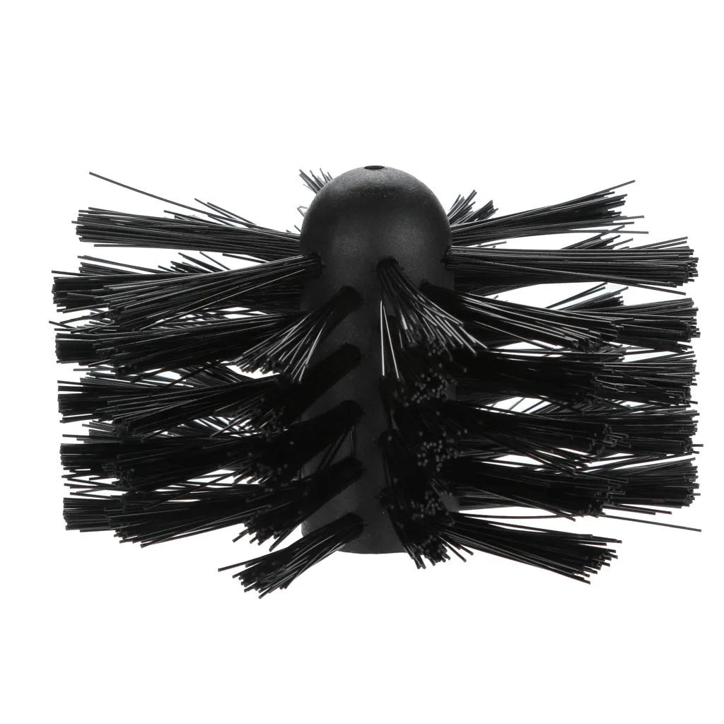 Flexible 600mm chimney cleaning brush with nylon bristles for dryer pipes and range hoods