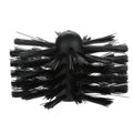 Flexible 600mm chimney cleaning brush with nylon bristles for dryer pipes and range hoods