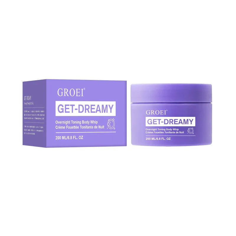 MAELYS 200ml Night Sleep Tightening Cream Body Lotion purple packaging