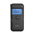 Black handheld digital alcohol breath tester for personal use