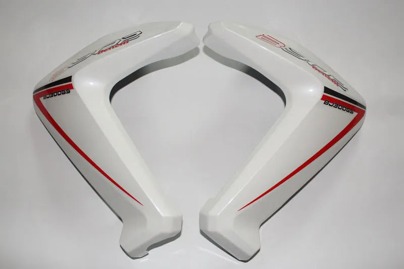 Fuel tank guard plate for Lanbaolong BJ300GS, left or right side, black or white option